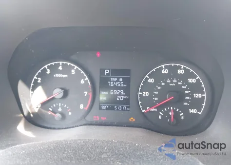 2021 Hyundai Accent Se z USA, uszkodzony, nr VIN 3KPC24A65ME149342